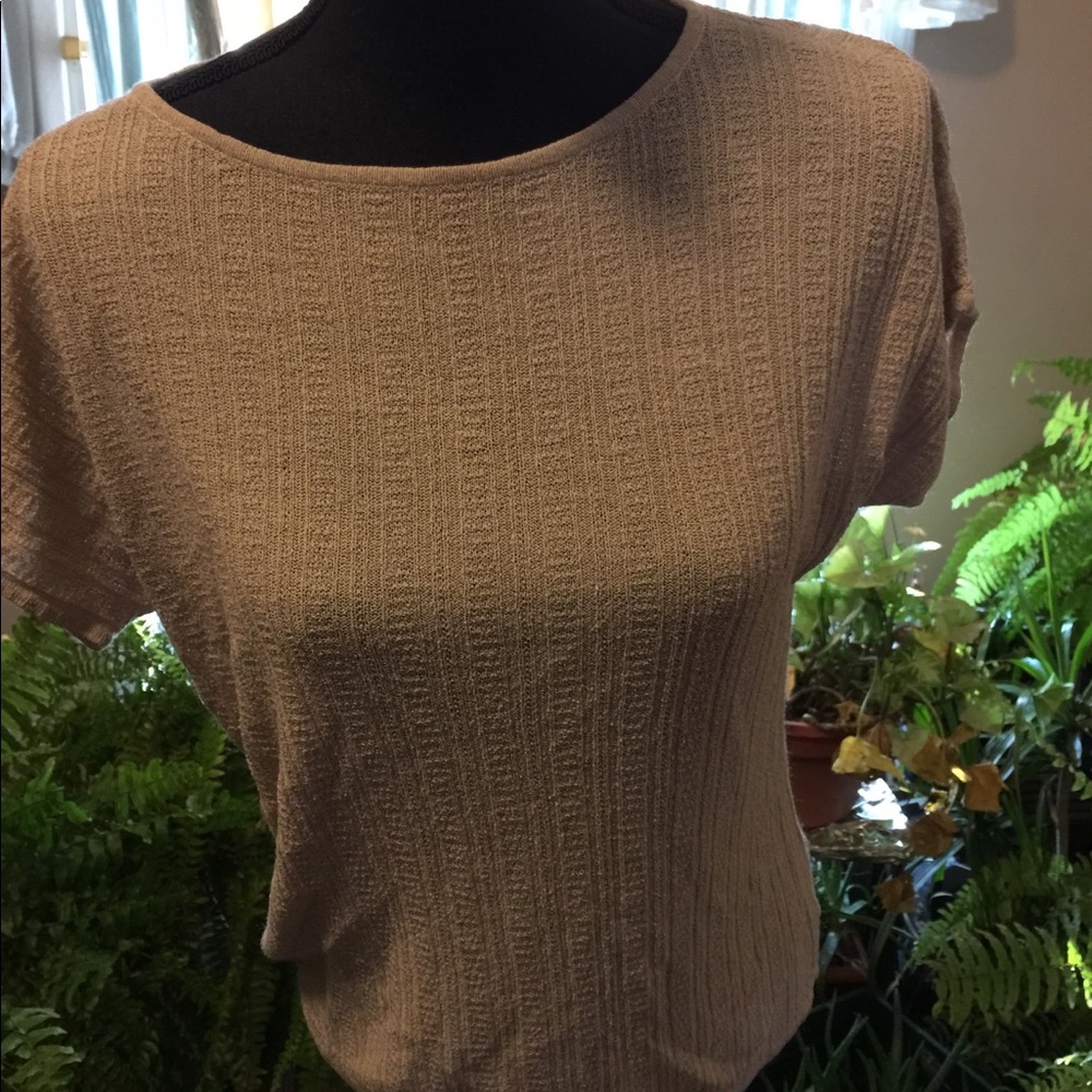 Casual tan top
